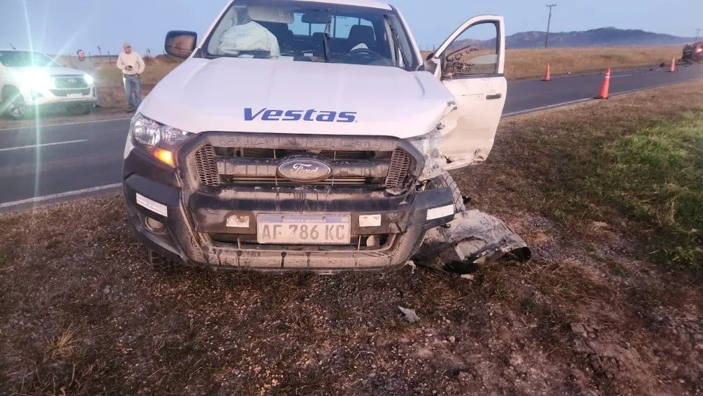 Triple choque en Ruta 226